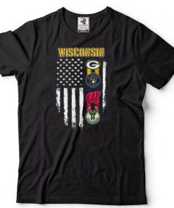 Wisconsin flag t shirt