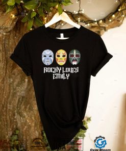 3 Ninjas Rocky Loves Emily Masks shirt