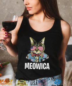 4th Of July Cat US Flag Sunglasses – Meowica Shirt, hoodie