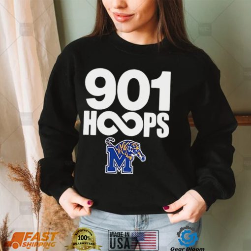 901 Hoops Memphis Tigers T Shirt