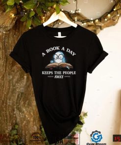 A Book A Day Keep The People Away Book Reading Lover Funny Short Sleeve Unisex T Shirt