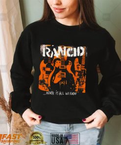 All We Know Best Selling Rancid Band Unisex T Shirt