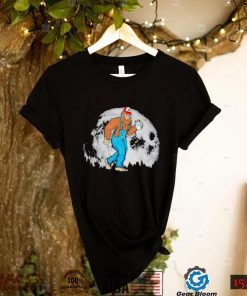 Appalachian Moonshine Bigfoot Full Moon & Overalls Shirt