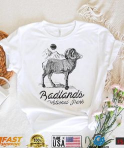 Badlands National Park Bighorn Illustration shirt
