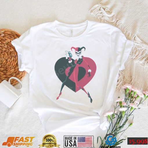Batman Harely Heart T shirt