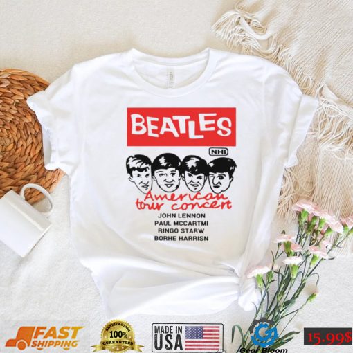 Beatles American Tour Concert T Shirt