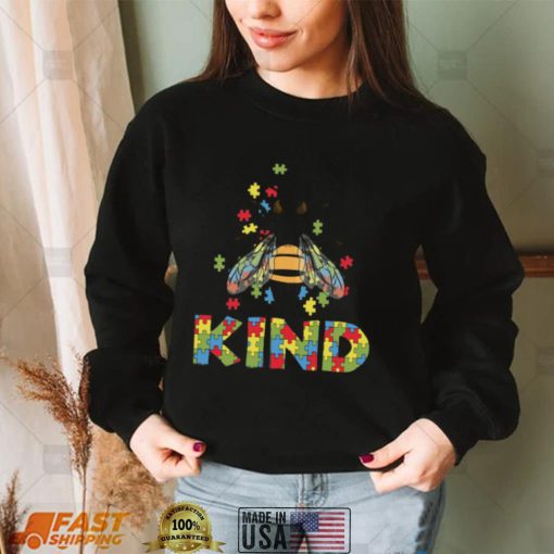 Bee Kind Autism Shirt, Hoodie