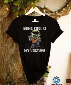 Being Cool Is My Costume Halloween Scary Creepy Boy Zombie Short Sleeve Unisex T Shirt