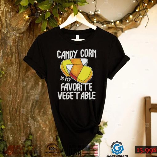 Candy Corn Is My Favorite Vegetable Halloween Costume Party Gift Short Sleeve Unisex T Shirt