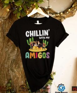 Chillin With My Amigos Funny Cinco de Mayo Fiesta Short Sleeve Unisex T Shirt