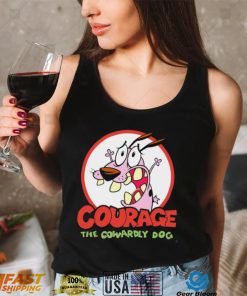 Courage The Cowardly Dog Funny T Shirt