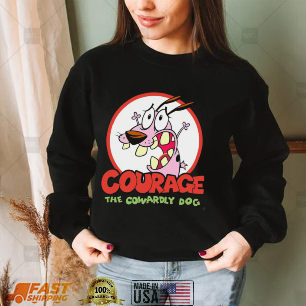 Courage The Cowardly Dog Funny T Shirt