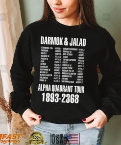 Darmok And Jalad Alpha Quadrant Tour Shirt