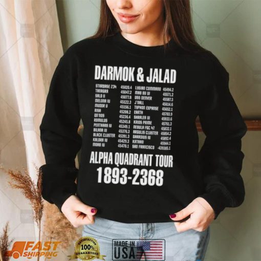 Darmok And Jalad Alpha Quadrant Tour Shirt