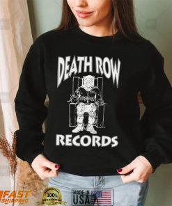 Death Row Records White Logo Long Sleeve T Shirt