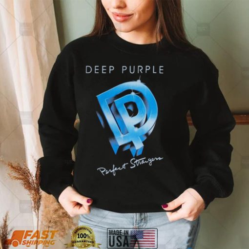 Deep Purple Perfect Strangers’84 Vintage Unisex Black Cotton T Shirt