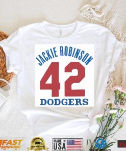 Dodgers Jackie Robinson 42 T shirt