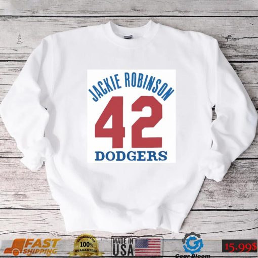 Dodgers Jackie Robinson 42 T shirt