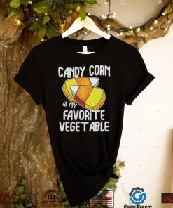 Candy Corn Is My Favorite Vegetable Halloween Costume Party Gift Short Sleeve Unisex T Shirt