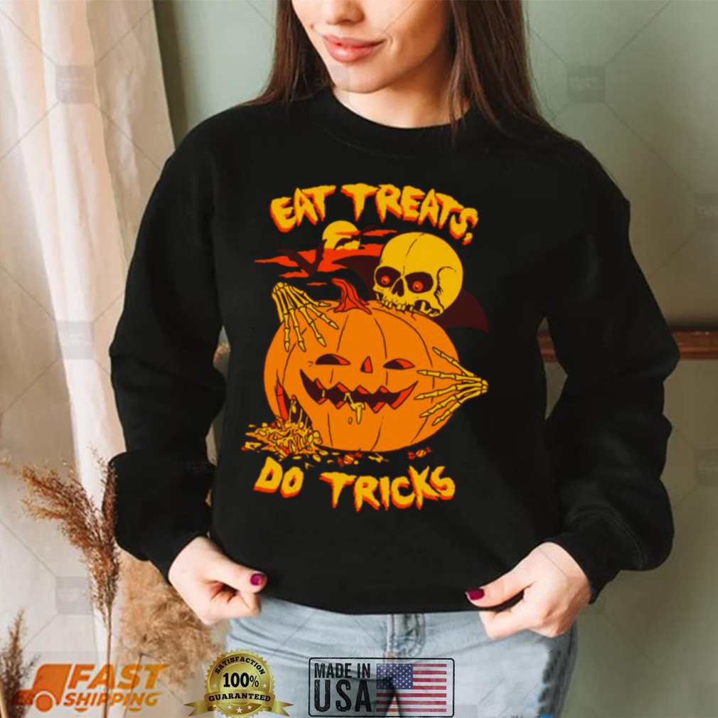 Eat Treats Do Tricks Funny Design For Halloween shirt