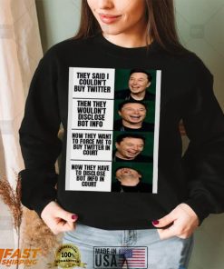 Funny Elon Musk Couldn’t Twitter Unisex T Shirt
