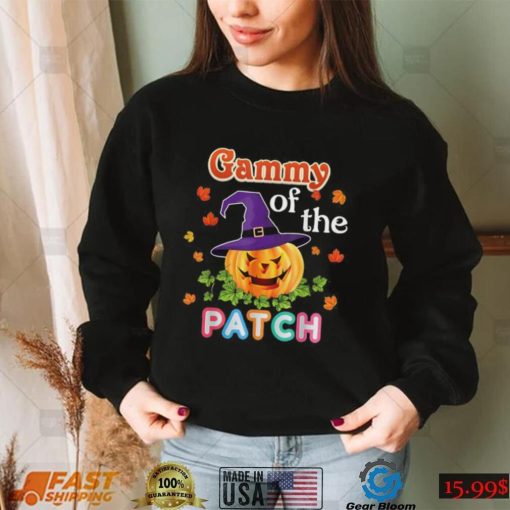 Gammy Of In The Patch Halloween Pumpkin Scary Ghost Shirt