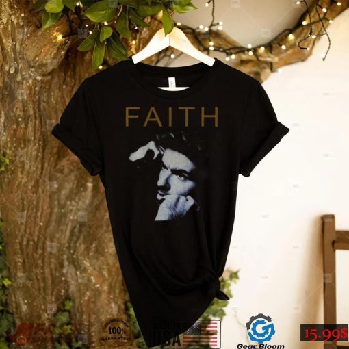 George Michael Faith Unisex Black Cotton Short Sleeve T Shirt