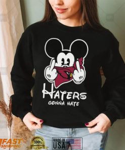 Haters Gonna Hate Mickey Mouse Disney NFL Arizona Cardinals T Shirt