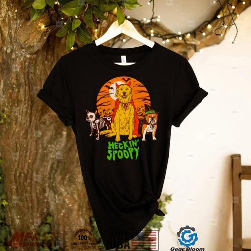 Heckin’ Spoopy Design For Halloween shirt