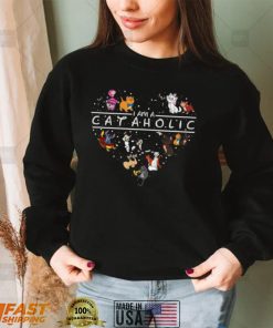 I Am A Cataholic Disney Cataholic Shirt Duchess Cat Marie Cat Si and am Lucifer Cat Figaro Cat Cheshire shirt, Hoodie