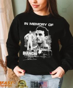 In Memory Of Jules Bianchi 1989 2015 Signature Shirt