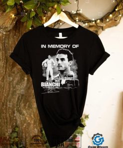 In Memory Of Jules Bianchi 1989 2015 Signature Shirt