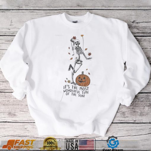 It’s the most wonderful time of the year Skeleton dancing shirt