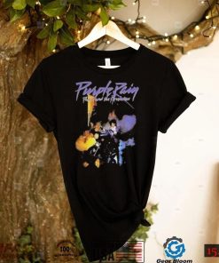 Prince with purple rain shirt