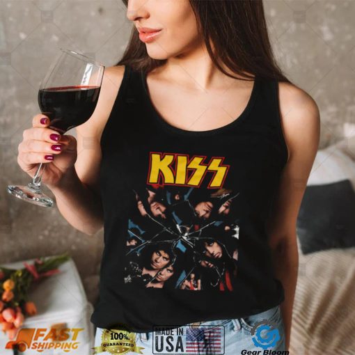 Kiss Crazy Nights 1987 Vintage Unisex Black Cotton Short Sleeve T Shirt