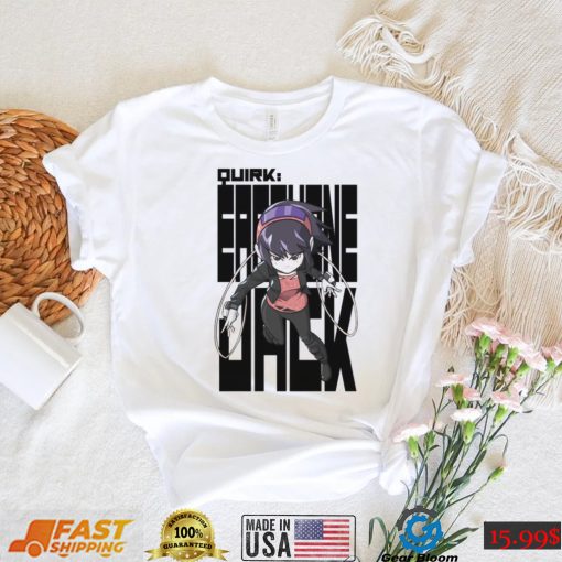 Kyoka Jiro Quirk Earphone Jack Anime Unisex T Shirt