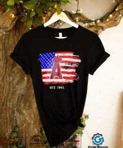 Los Angeles Angels Est 1961 4th Of July Shirt