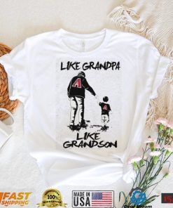 MLB Arizona Diamondbacks 060 Like Grandpa Like Grandson Shirt