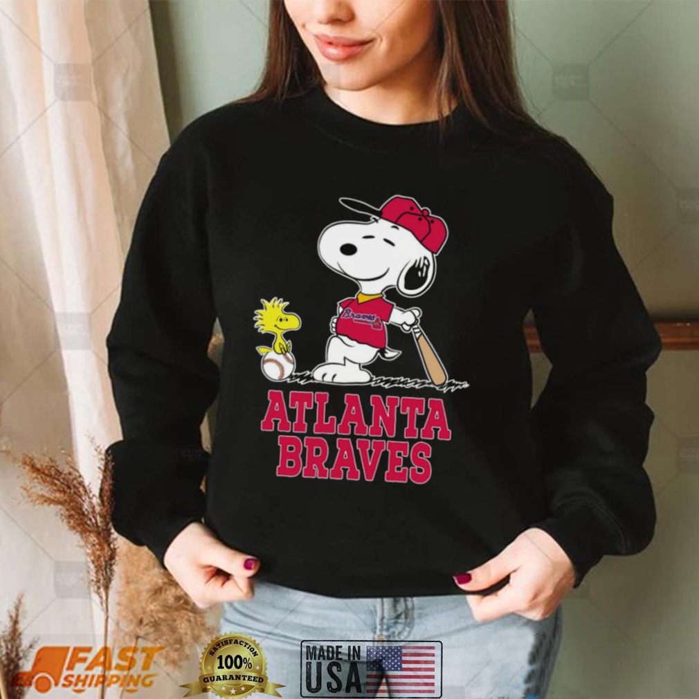MLB Atlanta Braves 083 Snoopy Dog Shirt