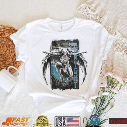 Marvel Moon Knight Egyptian Hieroglyphs Jump T Shirt