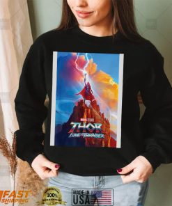 Marvel Thor Love and Thunder Jane Foster Mjölnir Poster T Shirt