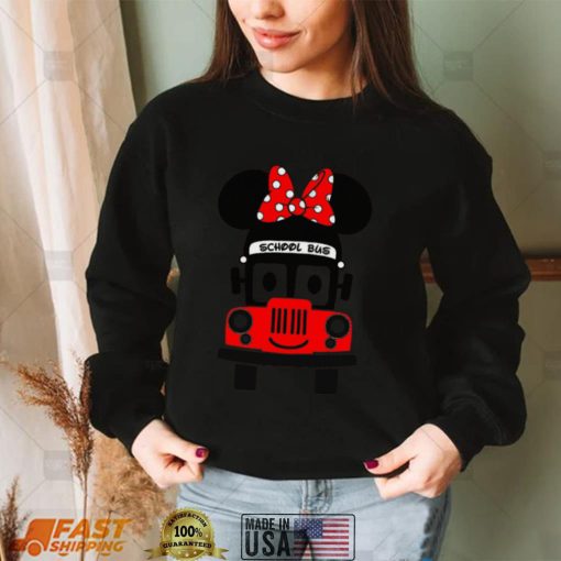 Mickey School Bus Shirt