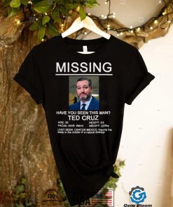 Missing Ted Cruz shirt