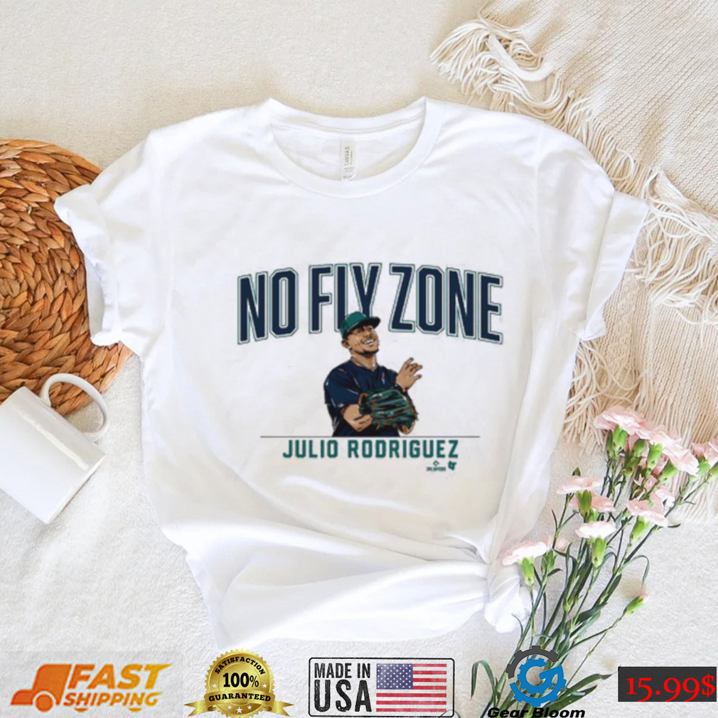 Julio Rodriguez No Fly Zone GreyTee Shirt