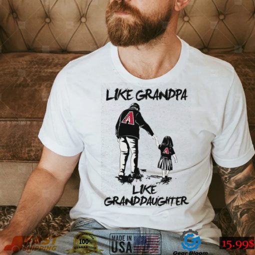 MLB Arizona Diamondbacks 063 Like Grandma Like Granddaughter Shirt
