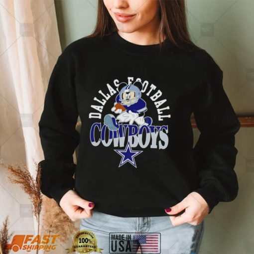 NFL Dallas Cowboys Disney Number Mickey Mouse shirt