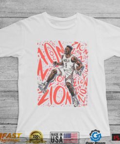 New Orleans Pelicans Zion Williamson scream signs contract extension shirt