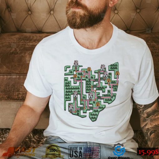 Ohio Map Shirt