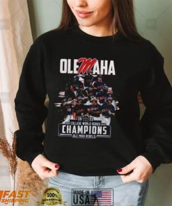 Ole Miss National Championship Baseball Shirt