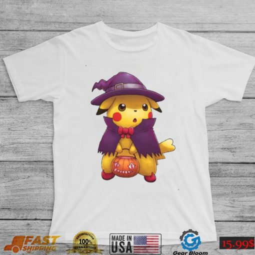Pikaboo Pikachu Halloween Design Unisex T Shirt